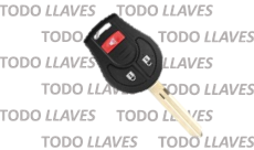 Carcasa 3 Botones Nissan (5011)