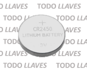LITIO BLISTER X5 UNIDADES (ART.PILA-2450).