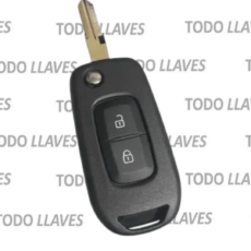 CARCASA NAVAJA RENAULT 2 BOTONES LINEA NUEVA