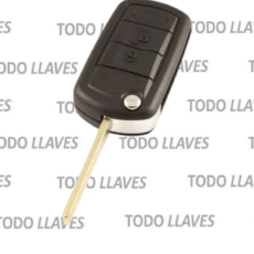 LLAVE LAND ROVER NAVAJA 3 BOTONES MAPA (TOD-1002)