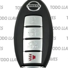 CARCASA NISSAN 4 BOTONES (TOD-1022)