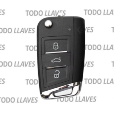 CARCASA REEMPLAZO PARA XHORSE XKMQB1 3 BOTONES (XCAR-MAQB1)