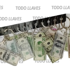 LLAVERO BILLETE X12 UNIDADES (DAV-137)